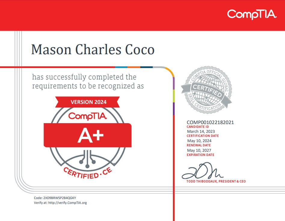 CompTIA A+